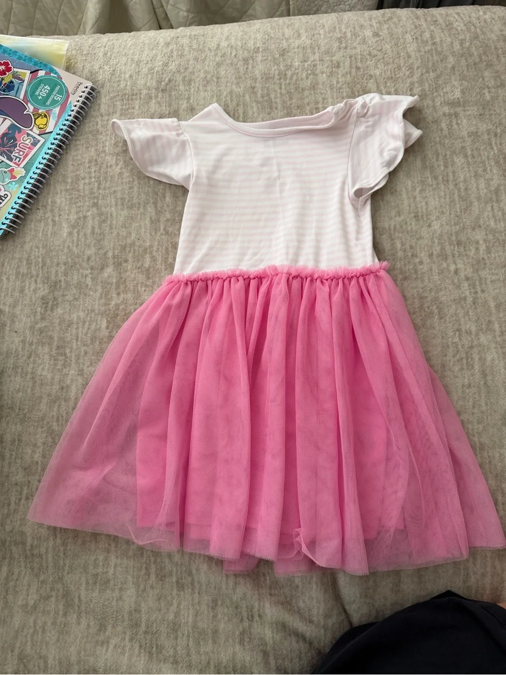 Girls Pink Tulle Dress